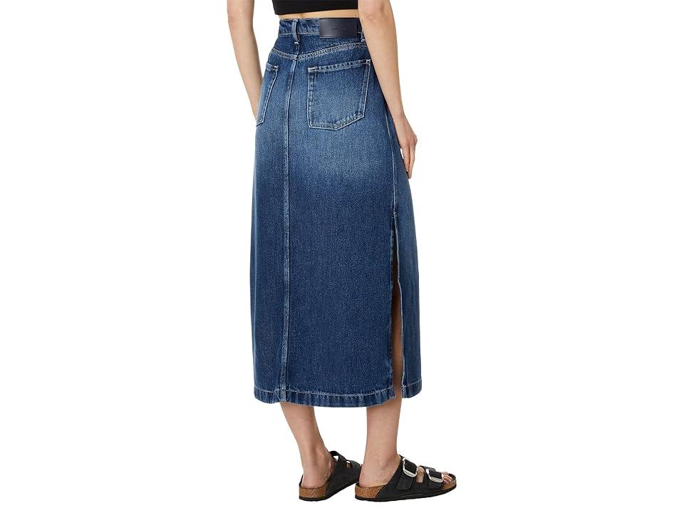 Midi Denim Skirt