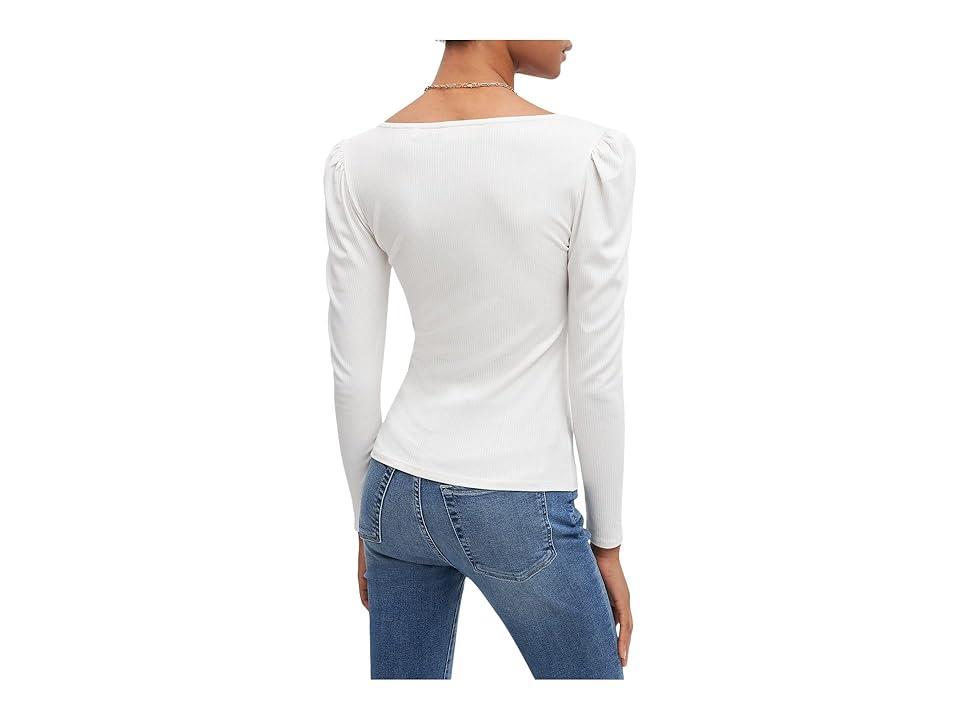 Long Sleeve Square Neck