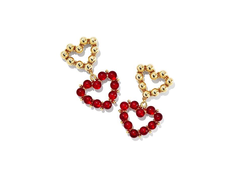 Ashton Heart Drop Earrings