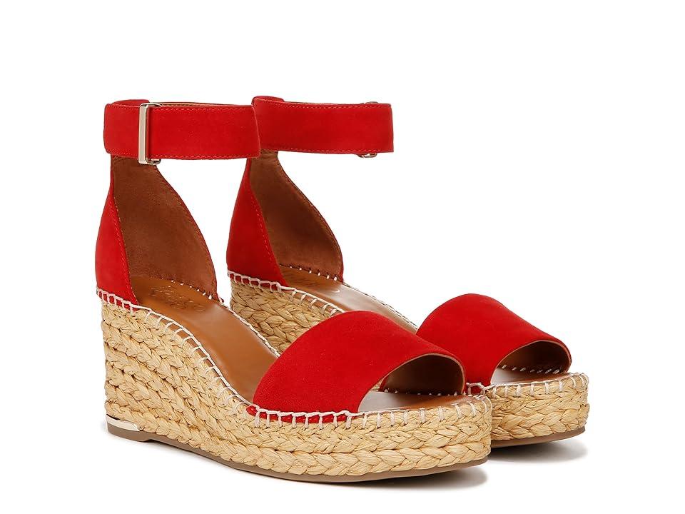 Clemens Raffia Espadrille Wedge Heel Sandals