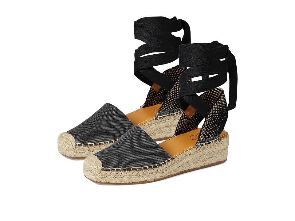 Britney Ankle Strap Wedge Espadrilles