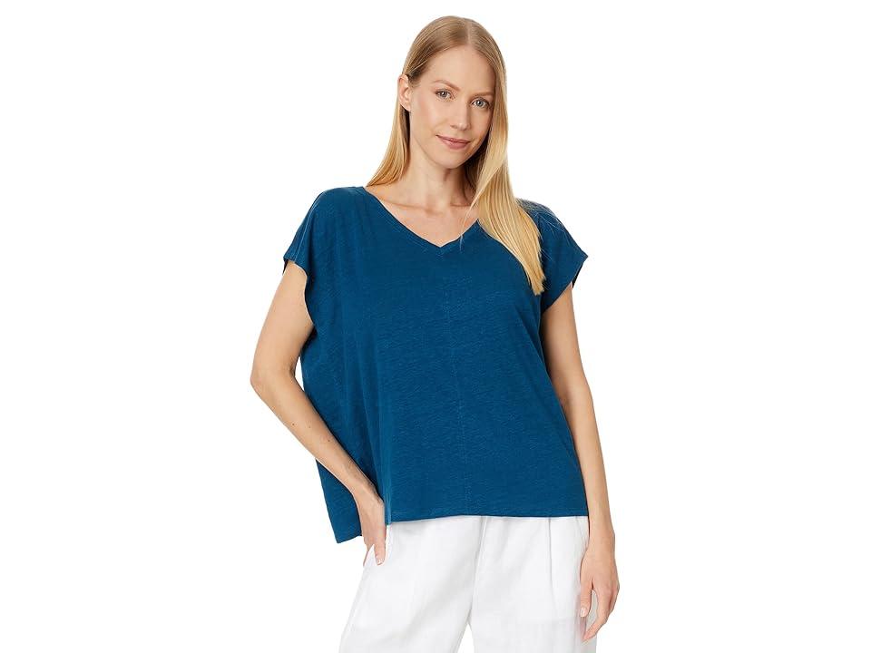 V Neck Square Tee