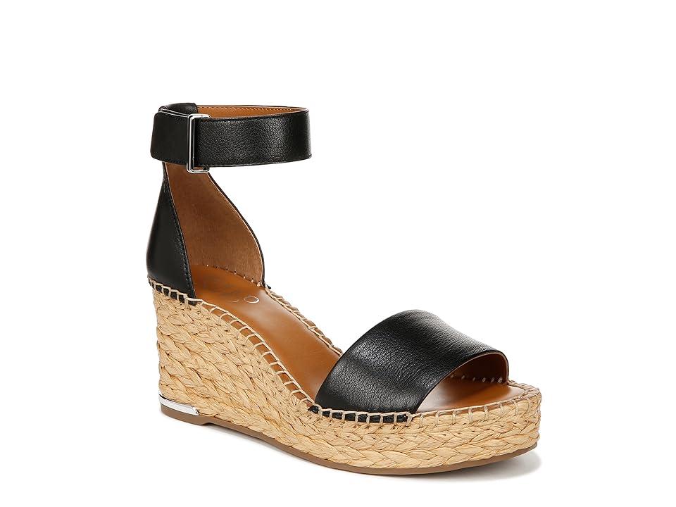 Clemens Raffia Espadrille Wedge Heel Sandals