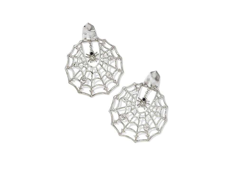 Spider Web Statement Earrings