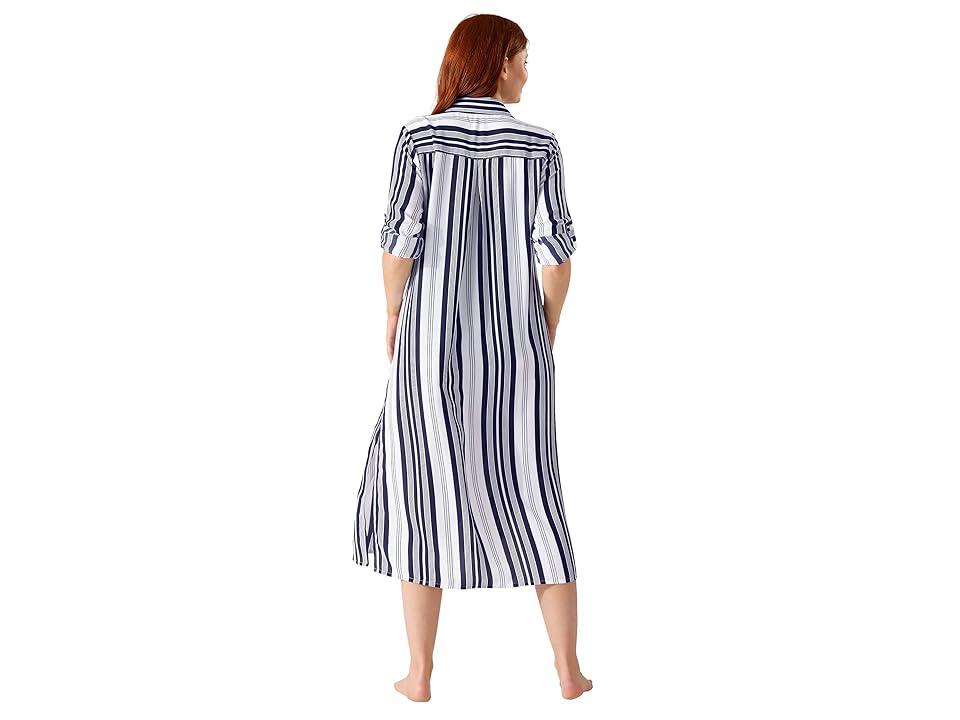 Tan Lines Stripes Midi Duster