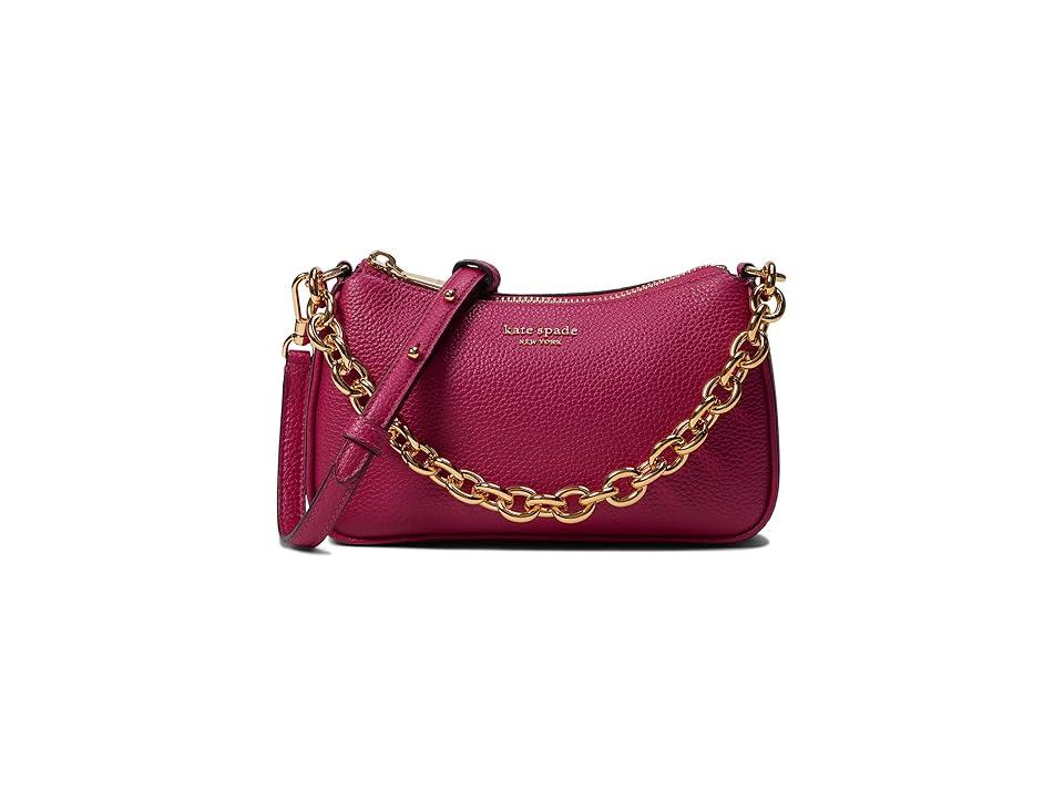 Jolie Pebbled Leather Small Convertible Crossbody