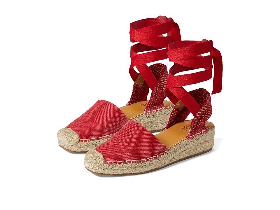 Britney Ankle Strap Wedge Espadrilles