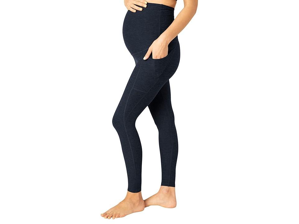 Maternity Spacedye Out of Pocket High-Waisted Midi Leggings