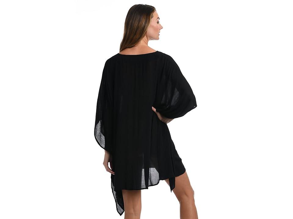 Capri Stripe Lace-Up Caftan