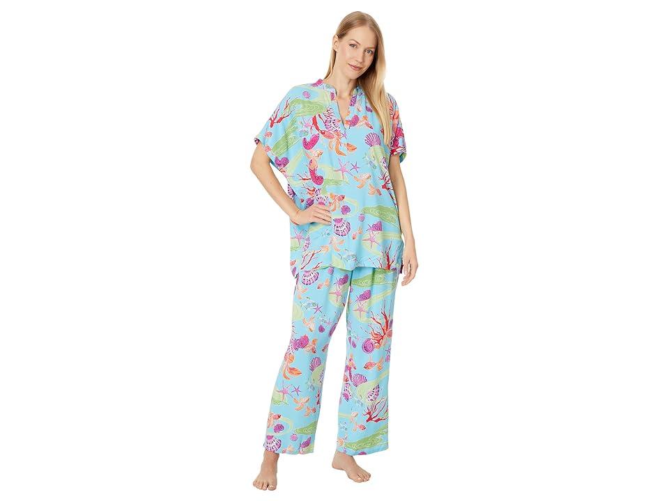 Coral Reef Pullover PJ Set