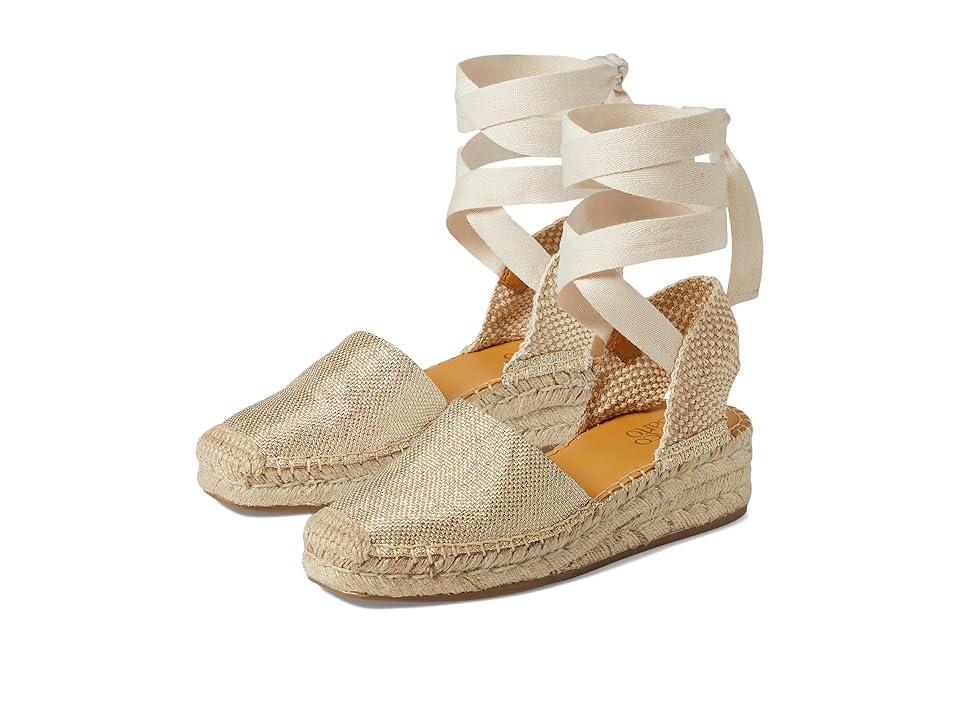 Britney Ankle Strap Wedge Espadrilles