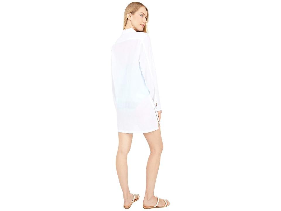 Island Fare Camp Shirt Cover-Up