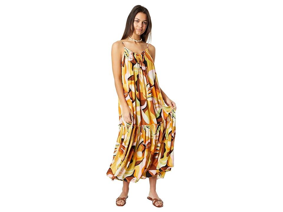 Sun Follower Midi Swim Cover-Up