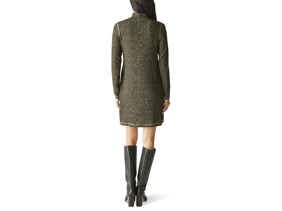 Olivia Sparkle Mock Neck Dress