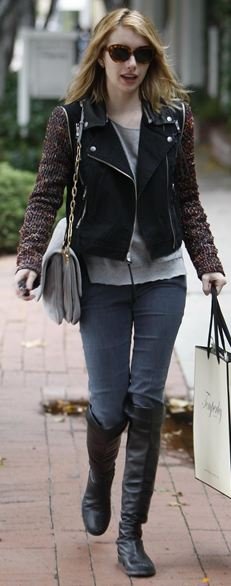 Emma Roberts New York City February 12, 2015