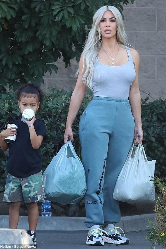 Kim Kardashian West At the Salon October 7, 2020