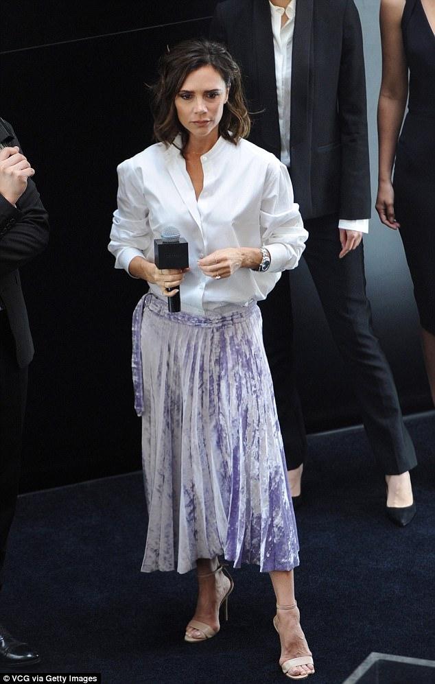 Victoria Beckham London Fashion Week Debut at Mayfair's Galerie Thaddaeus Ropac September 16, 2018