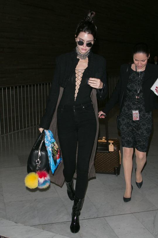 Kendall Jenner LAX Airport March 7, 2017