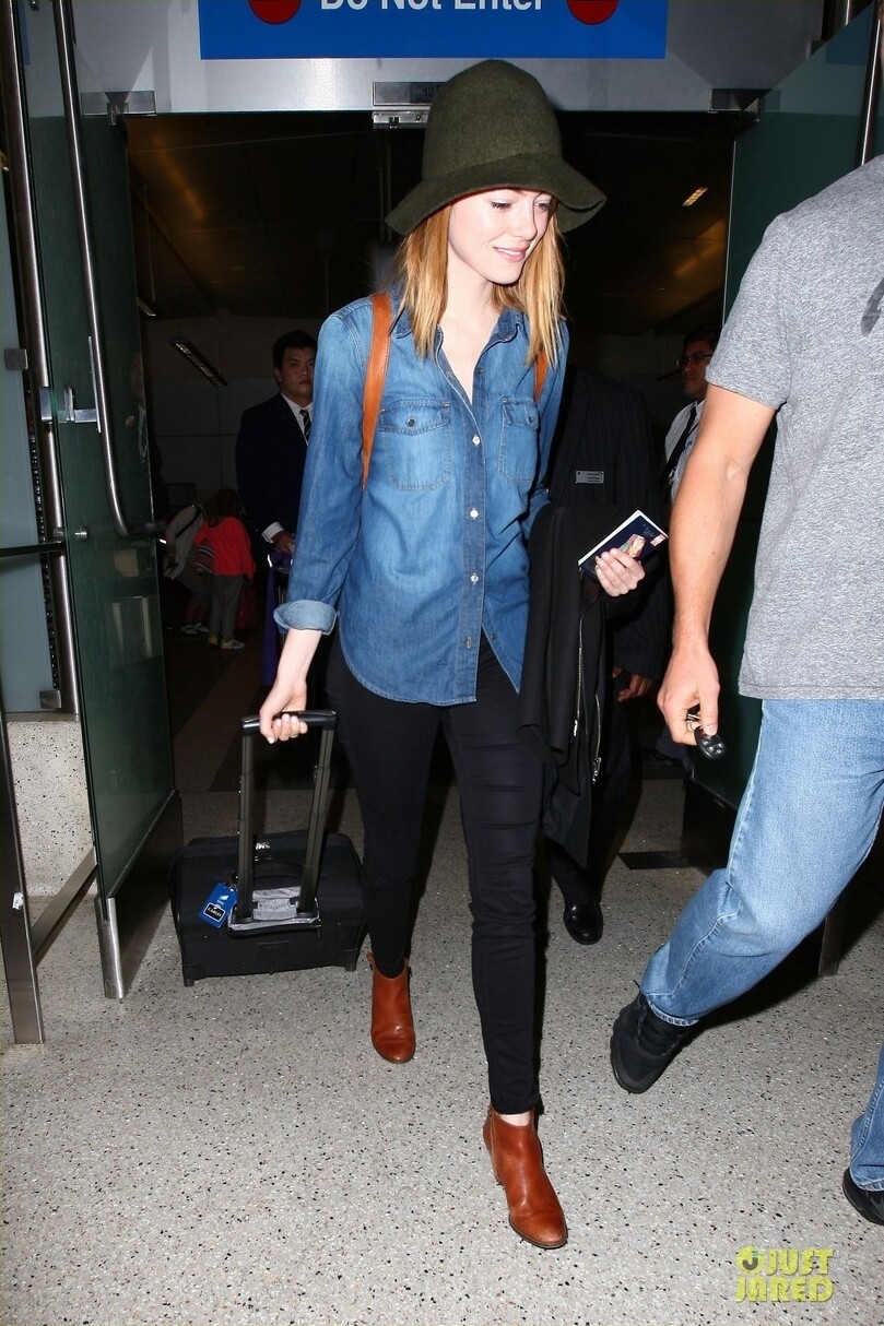 Emma Stone Los Angeles October 18, 2015