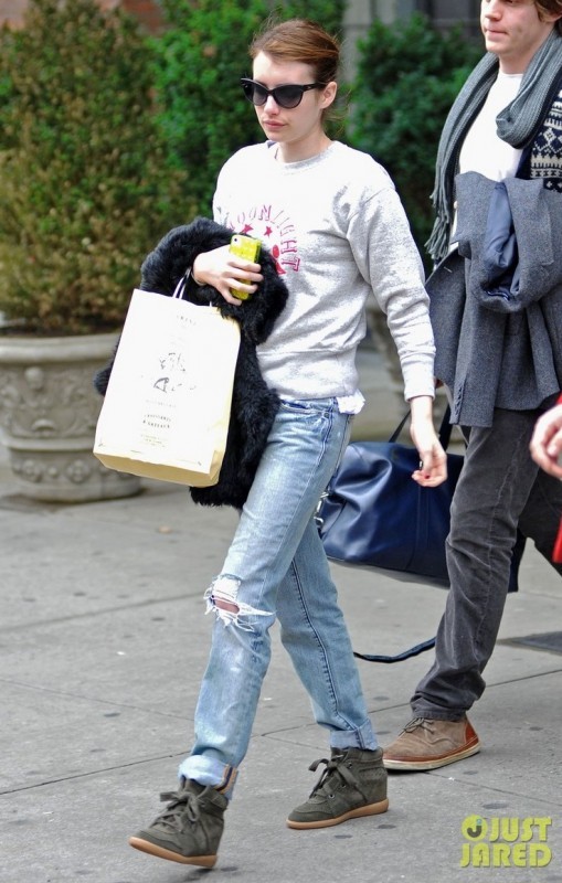 Emma Roberts the Grove in West Hollywood January 26, 2013