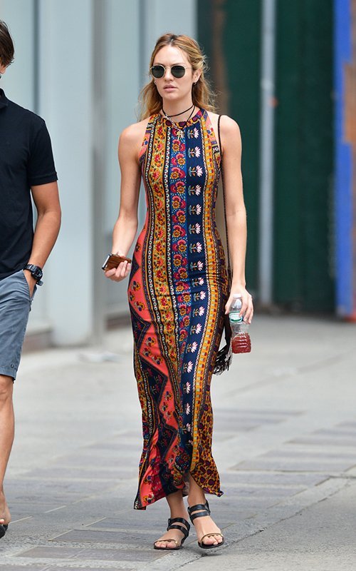 Candice Swanepoel New York City August 7, 2015