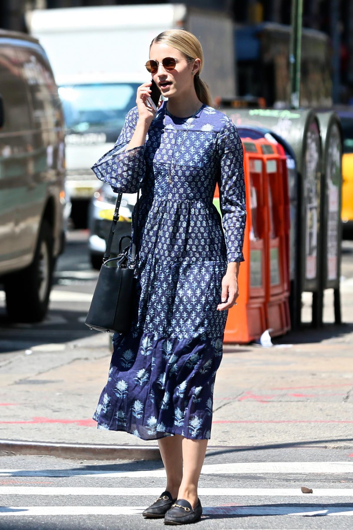 Dianna Agron New York City April 19, 2021