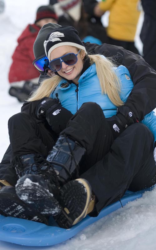 Paris Hilton Aspen, Colorado December 22, 2014