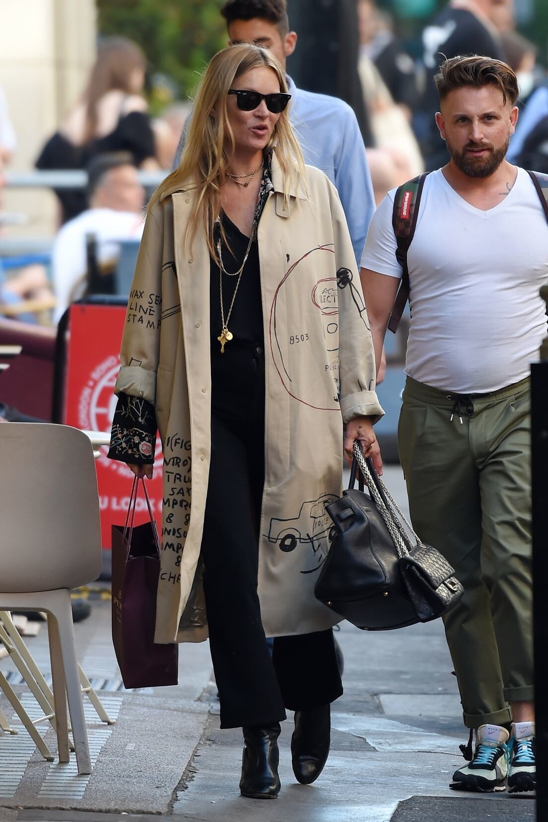 Kate Moss London October 11, 2020