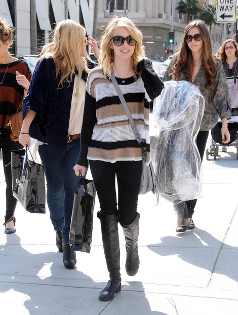 Emma Roberts New York City February 12, 2015