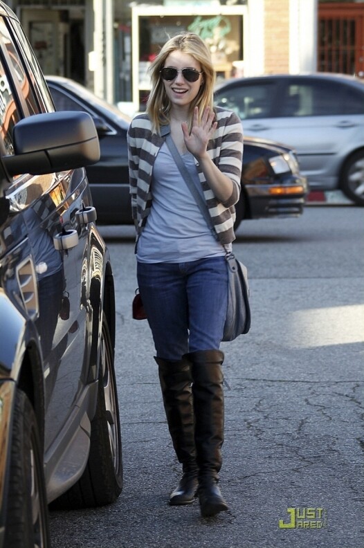 Emma Roberts New York City February 12, 2015