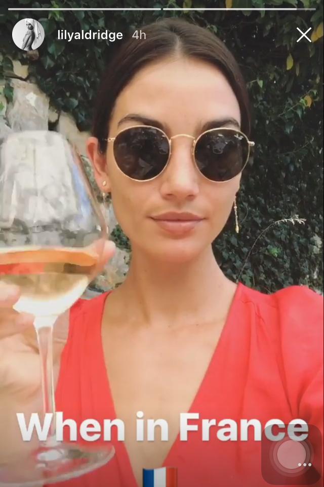 Lily Aldridge Instagram June 12, 2022