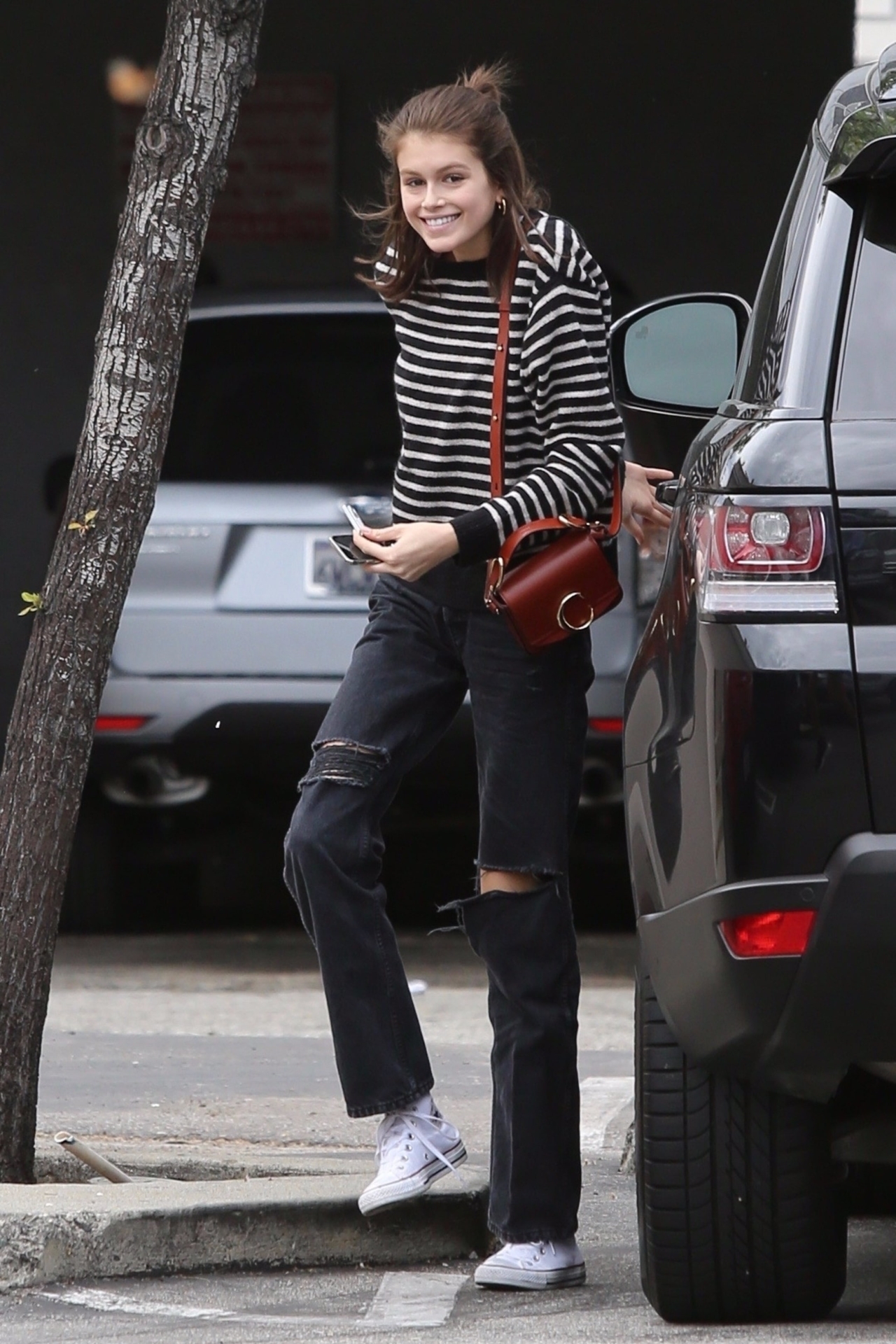 Kaia Gerber With Tommy Dorfman July 21, 2019