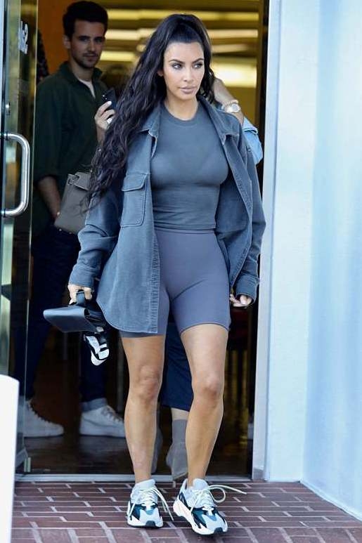 Kim Kardashian West At the Salon October 7, 2020