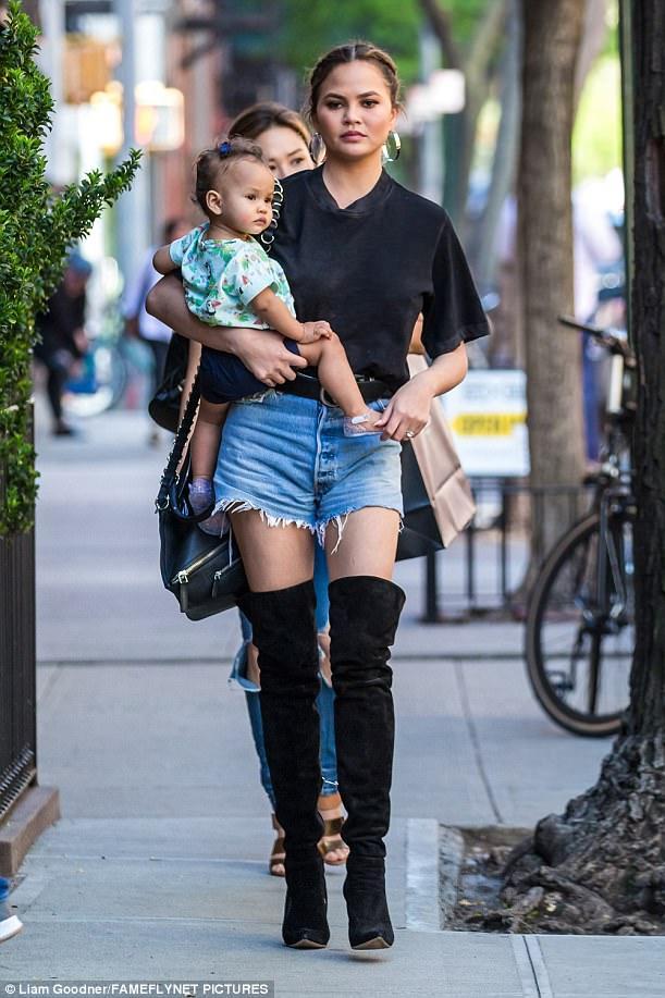 Chrissy Teigen New York City December 15, 2017