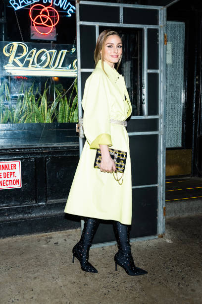 Olivia Palermo Outside the Ferrari Fashion Show in Milan September 21, 2024