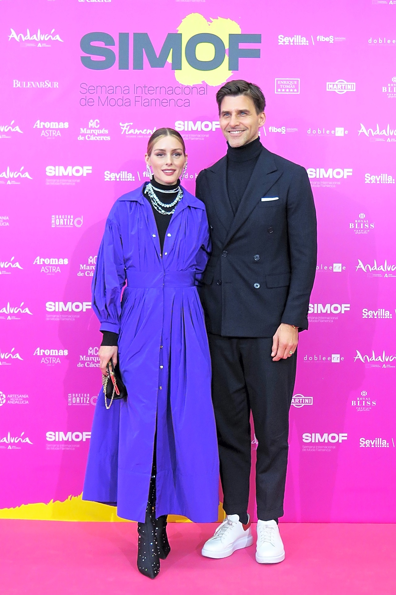 Olivia Palermo Outside the Ferrari Fashion Show in Milan September 21, 2024