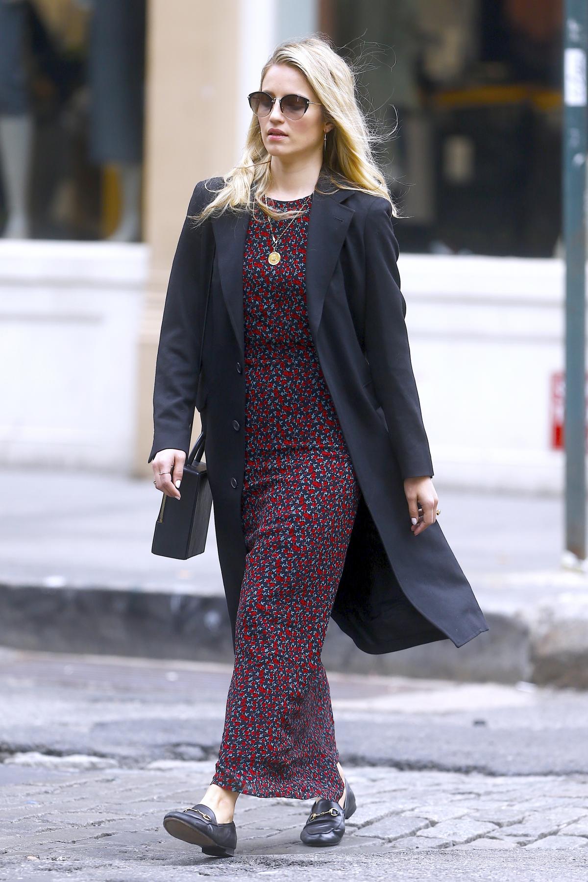 Dianna Agron New York City April 19, 2021