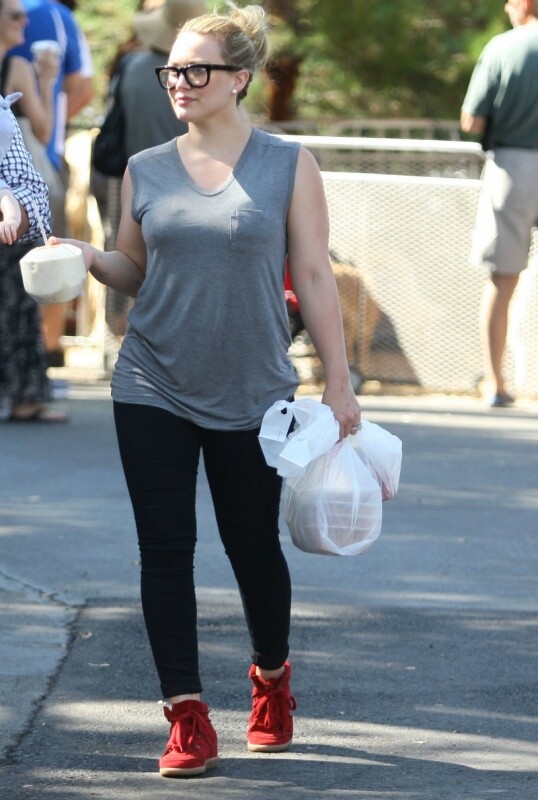 Hilary Duff West Hollywood April 15, 2013